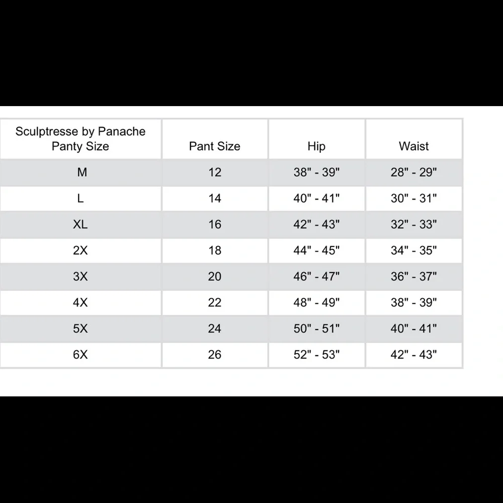 Sculptresse by Panache 9502 PLUS Sasha Brief NWT - Picture 3 of 3